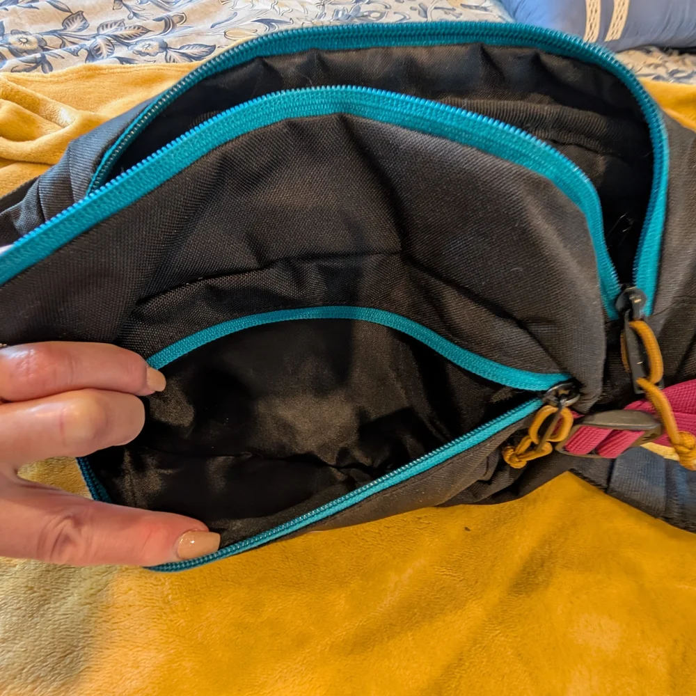 Adidas Black Waist Bag - Picture 4 of 5